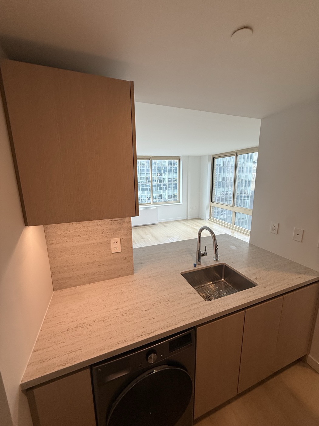 Apartment kitchen after renovation