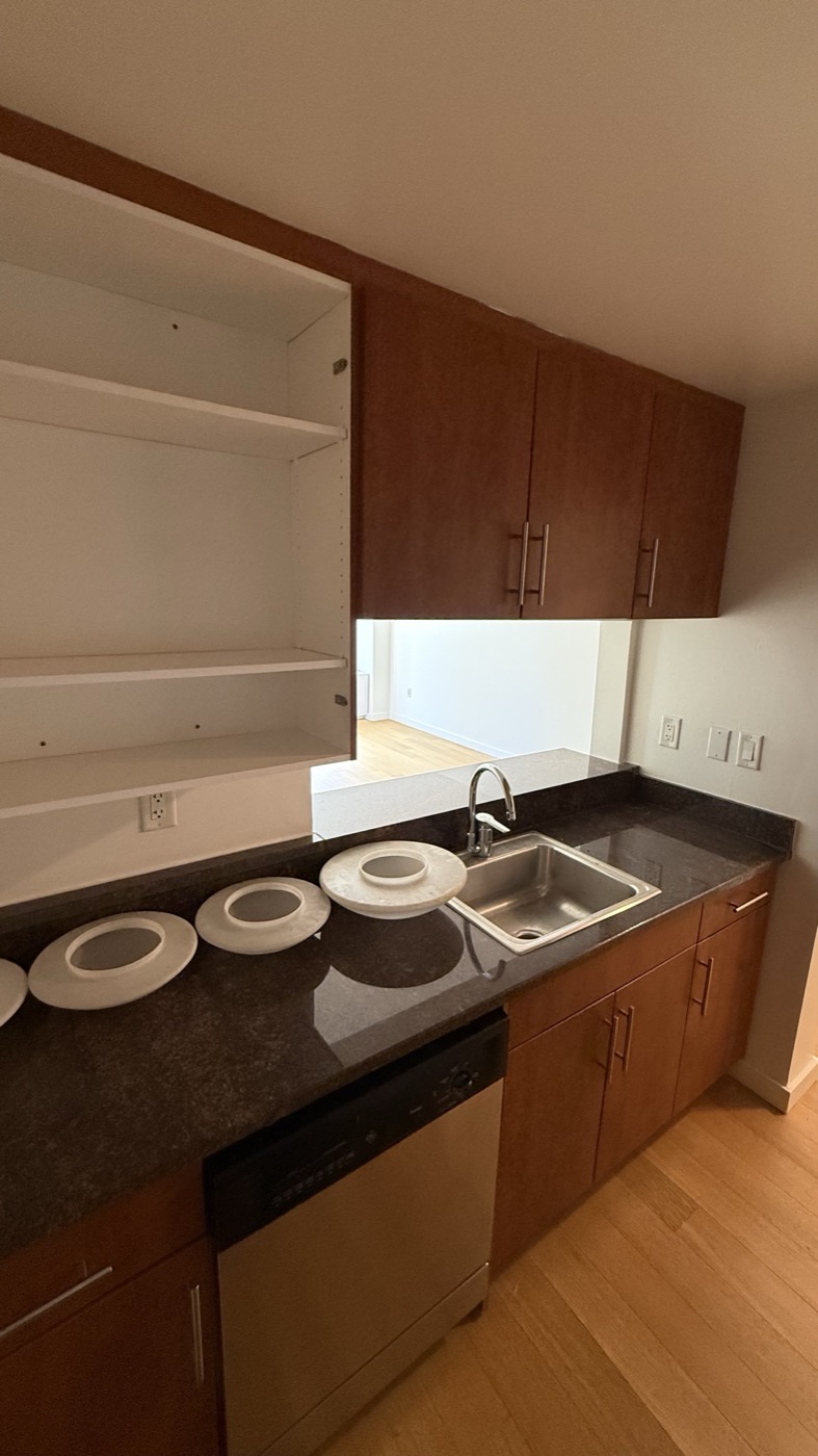 Apartment kitchen before renovation